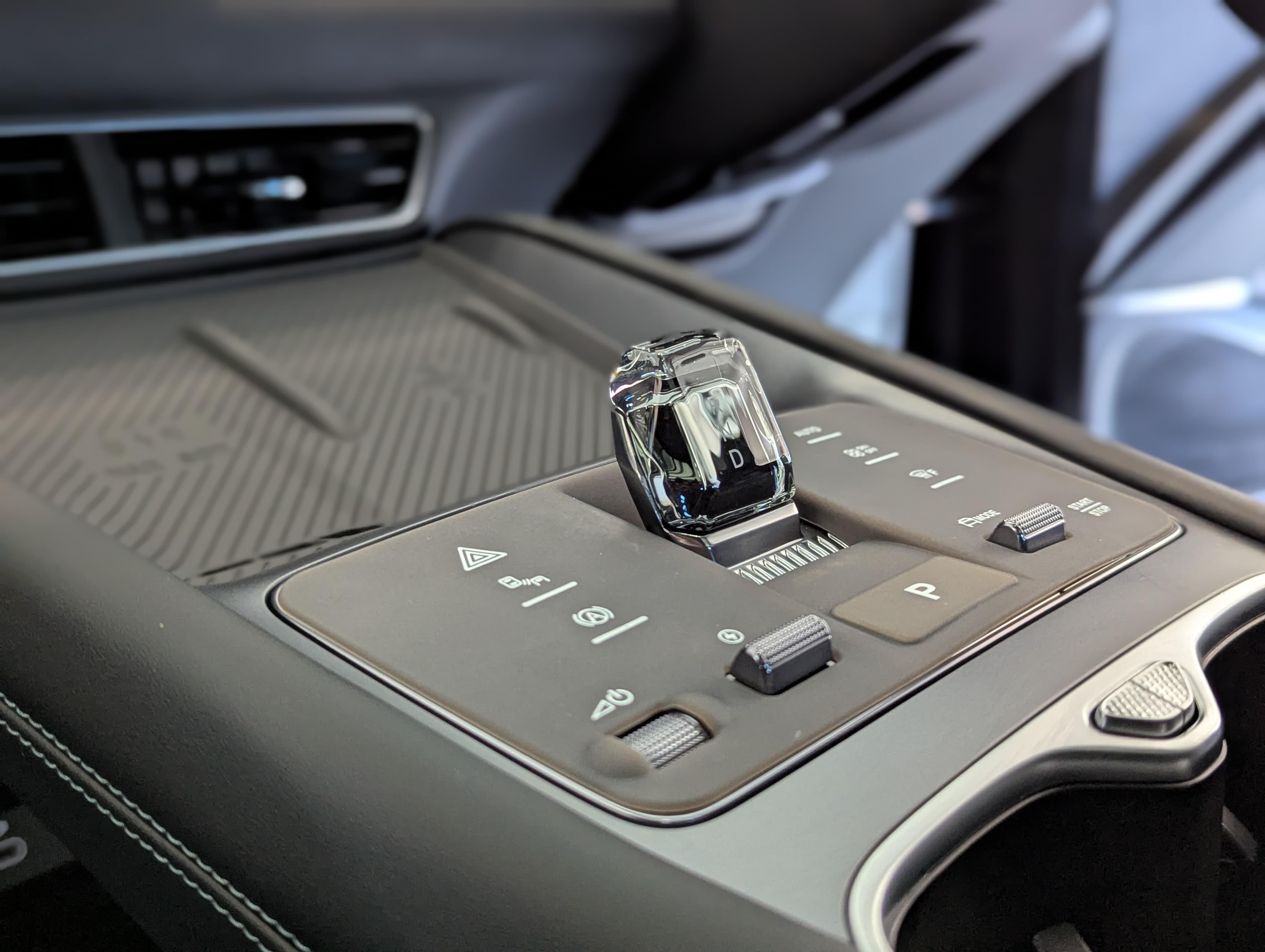 Detailed gear shift interior